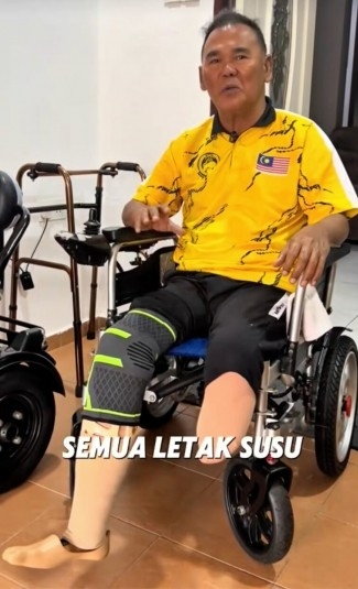 말레이시아의 사회적 기업 ‘케디디’가 공식 SNS에서 소개한 남성의 사연. 케디디 공식 틱톡 캡처