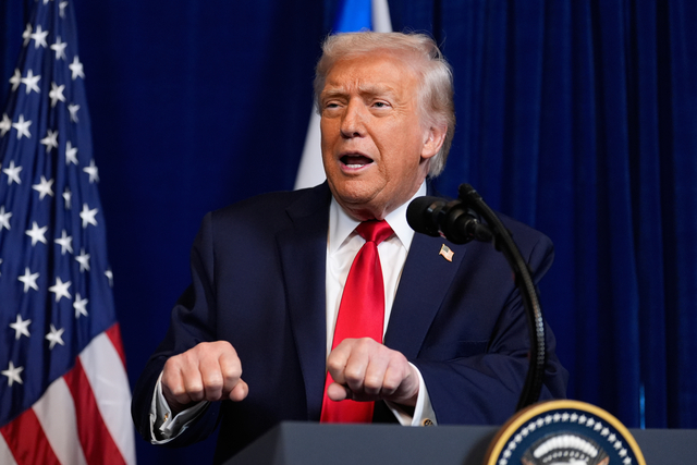 도널드 트럼프 미국 대통령. AP 연합뉴스