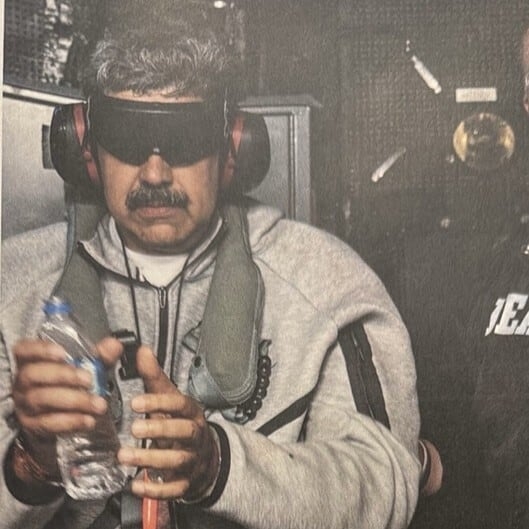 미군에 체포된 니콜라스 마두로 베네수엘라 대통령. 뉴시스