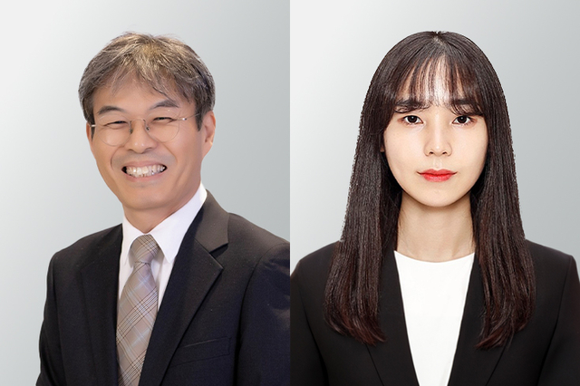 숙명여대 약학대학 김용기(왼쪽 사진) 교수와 조예나 석·박사통합과정 학생. 숙명여대 제공