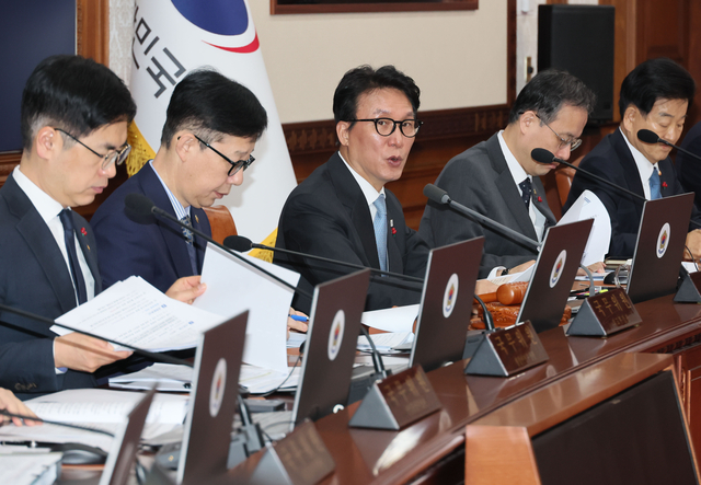 김민석 총리, 국무회의 주재