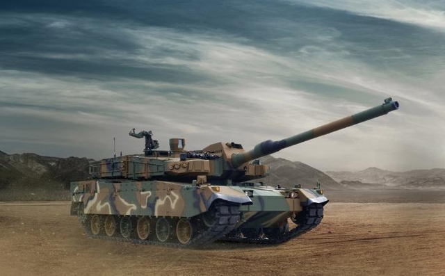 현대로템의 K2 흑표전차. 국방일보 제공
