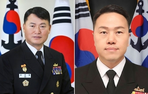 진해 해군 지휘관 취임…김경철 군수사령관·황호 진해기지사령관