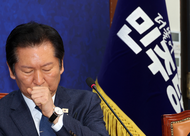 정청래 더불어민주당 대표. 연합뉴스