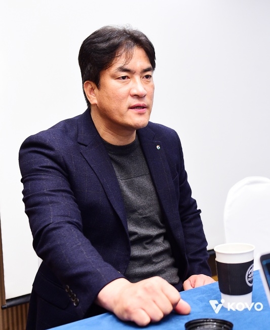 V리그 여자부 GS칼텍스를 이끌 당시의 차상현 감독. KOVO 제공