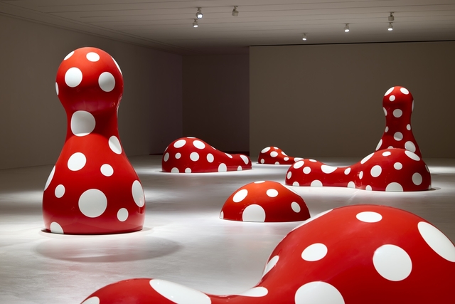 야요이 쿠사마 ‘새로운 세계를 향한 이정표(Guidepost to the New World)’. 태광그룹 제공