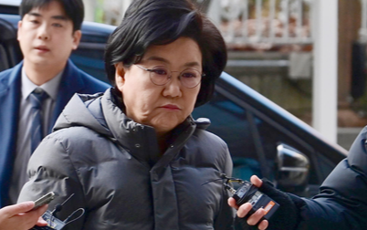 이혜훈 기획예산처 장관 후보자가 서울 중구 예금보험공사에 마련된 인사청문회 준비 사무실로 출근하고 있다. 문호남 기자