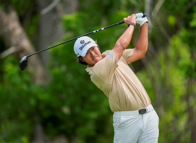 PGA투어에서 경기하는 김성현. AP뉴시스