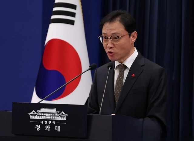 이규연 청와대 홍보소통수석. 연합뉴스