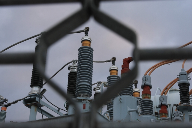 고압전력선. AFP 연합뉴스