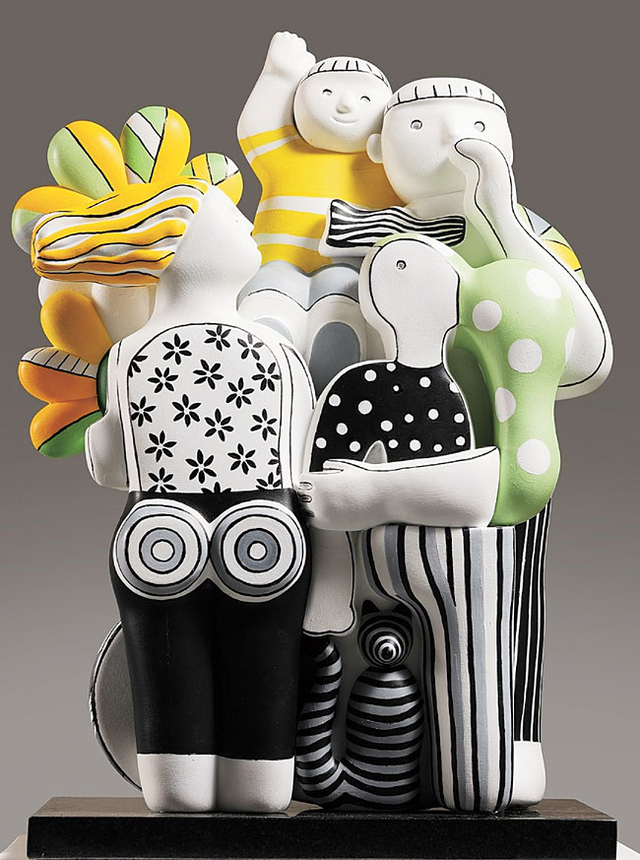 호해란 ‘즐거운 날’, 38×51×17㎝, 합성수지, 2025.