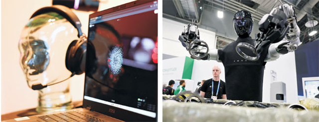 CES 누비는 휴머노이드　  