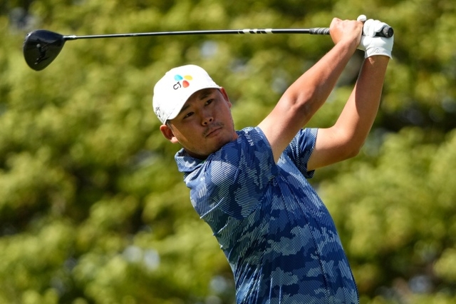 PGA투어에서 경기 중인 김시우. AP뉴시스