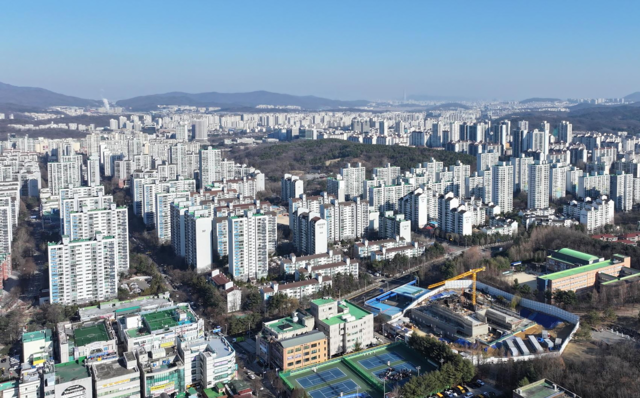 경기 성남시 분당구 전경. 성남시청 제공