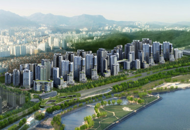 디에이치 반포 클래스트 조감도