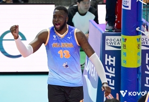 베논·실바, 25∼26시즌 V리그 공인 ‘최고 강서버‘