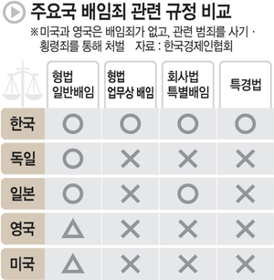 경제8단체 “배임죄는 유례없는 경제형벌… 조건없이 신속 개편해야”