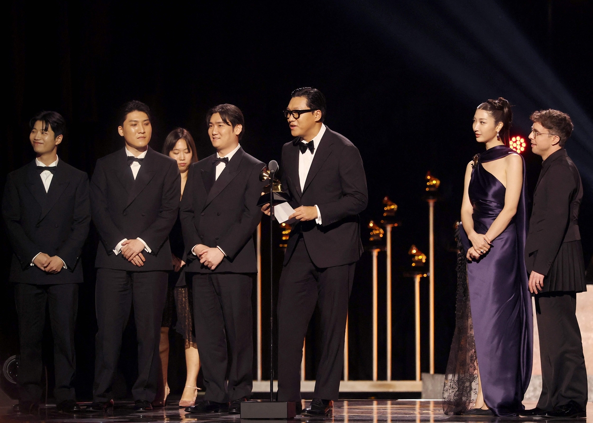 그래미 시상식 관련 보도 이미지