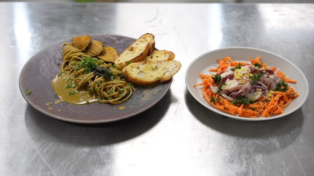 구내요리사가 만든 음식. 종로구청 제공