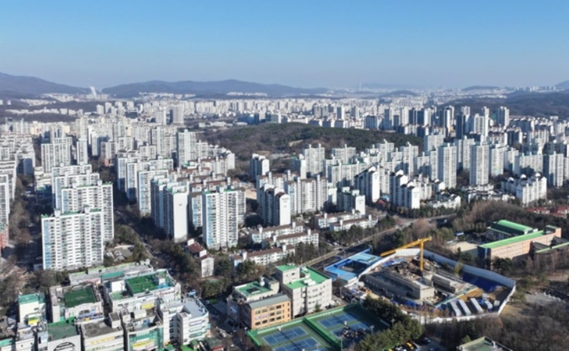경기 성남시 분당구 전경. 성남시청 제공