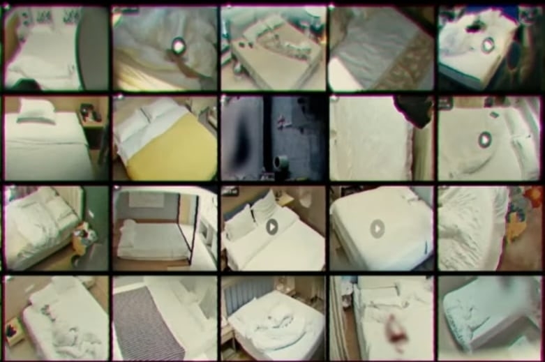 “혹시 나도?” 中호텔 객실 몰카…침대 위 생중계