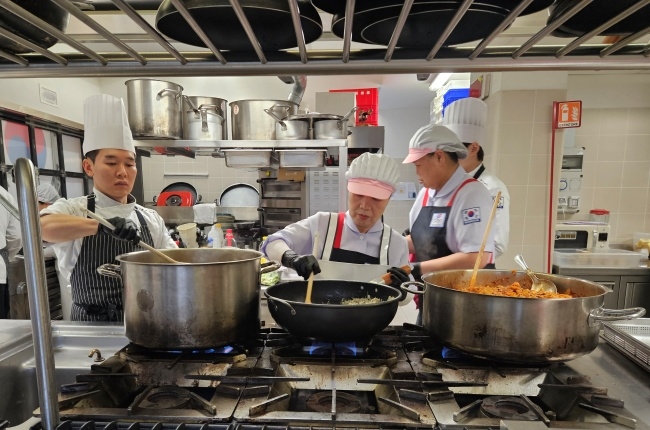 ‘주방의 국가대표’가 밀라노에 떴다! 대한체육회 급식지원센터