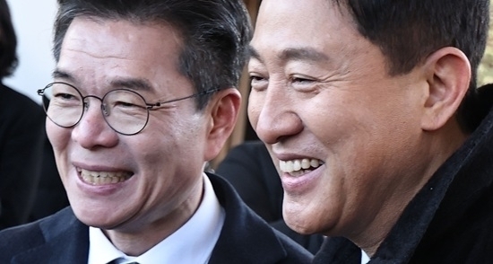 [속보]서울시장 양자대결, 정원오 47.5%·오세훈 33.3% ‘격차확대’