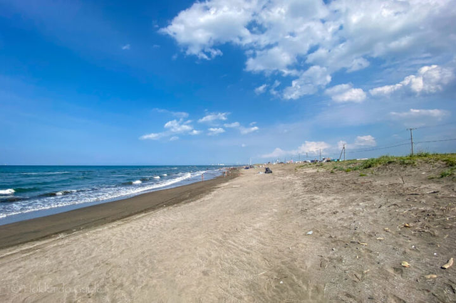 일본 홋카이도 오타루시 ‘오타루 드림 비치’의 모습. 홋카이도 가이드·뉴시스