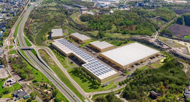 폴란드 카토비체 물류센터 조감도. 해양수산부 제공