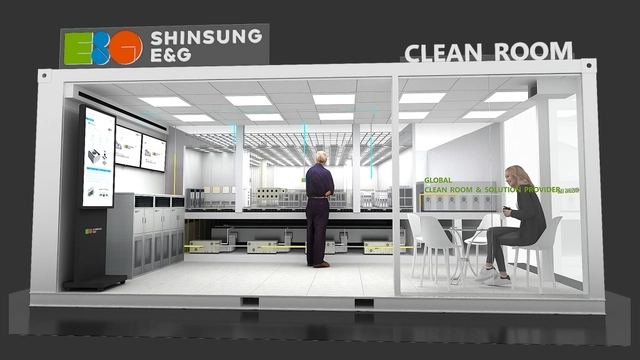 신성이엔지 ‘세미콘 코리아 2026’ 부스. 신성이엔지 제공