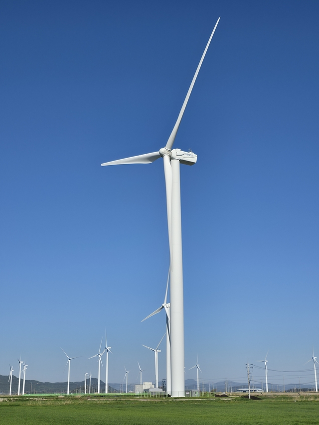 전남 영광 풍력발전기. 전남도청 제공