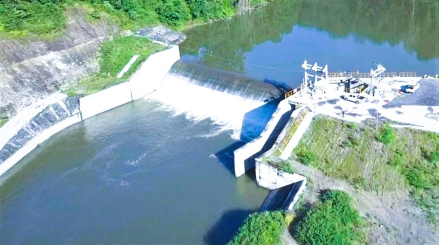 LX인터내셔널 인도네시아 하상 수력발전소. LX인터내셔널 제공