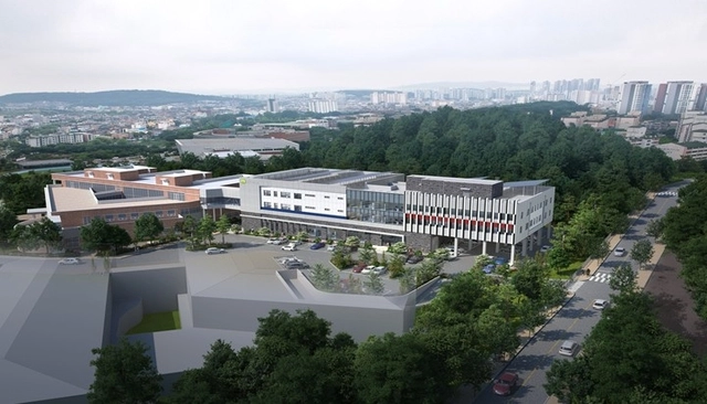 100병상 증축 수원보훈요양원 조감도. 보훈공단 제공