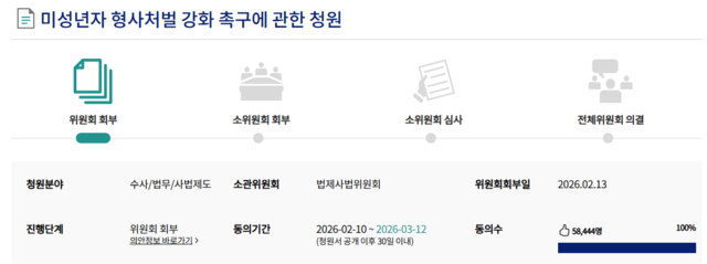 국회전자청원 국민동의청원. 캡처