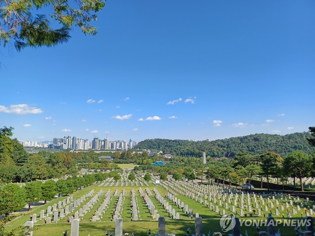 국립서울현충원. 연합뉴스