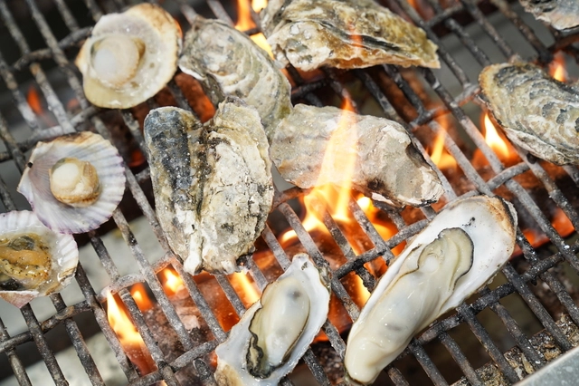 보령 천북  굴구이