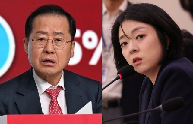 홍준표 전 대구시장(왼쪽사진), 배현진 의원. 연합뉴스 자료사진