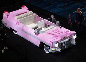 레고로 만든 캐딜락