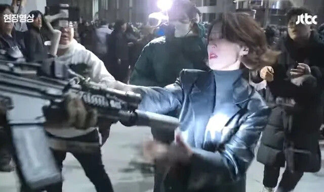 안귀령 고발 관련 문화일보 보도 이미지