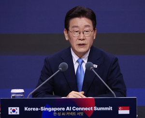 이재명 대통령 “2030년 싱가포르에 ‘3억 달러’ 글로벌펀드 조성”