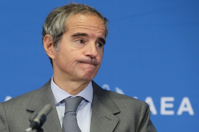 ���Ŀ� �׷ν� �������ڷ±ⱸ(IAEA) �繫������ 2��(�����ð�) ����Ʈ���� �󿡼� ���� IAEA �̻�ȸ �� ����ȸ�߿� �����ϰ� �ִ�. AP ���ý�