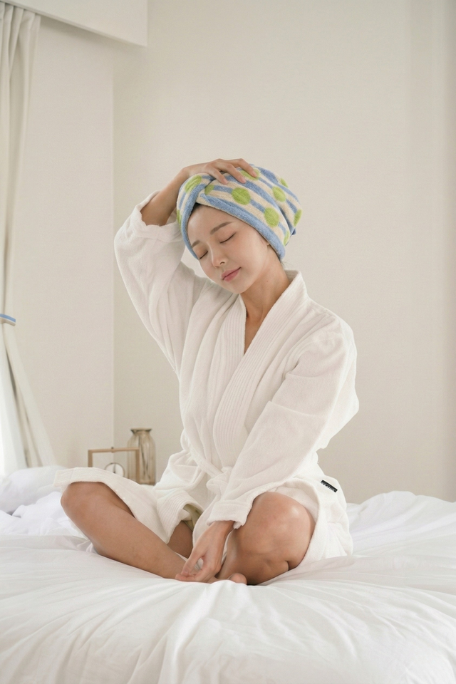 이집트 코튼 100%를 사용한 씨그라운드컴퍼니의 프리미엄 수건 ‘어반 네이처(Urban Nature)’.