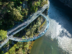 철원 한탄강 주상절리길 관광객 300만명 돌파