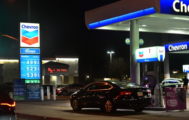 미국 주유소.  AFP 연합뉴스