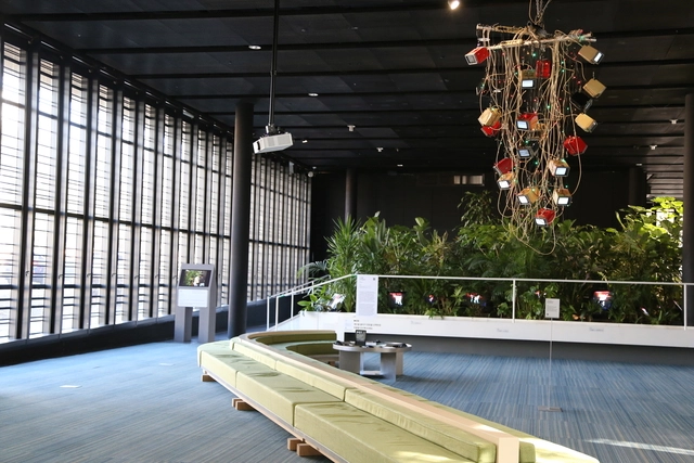 경기 용인시 기흥구 일원 백남준아트센터 내부.  경기관광공사 제공