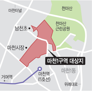송파 마천1구역, 최고 49층 대단지로 탈바꿈