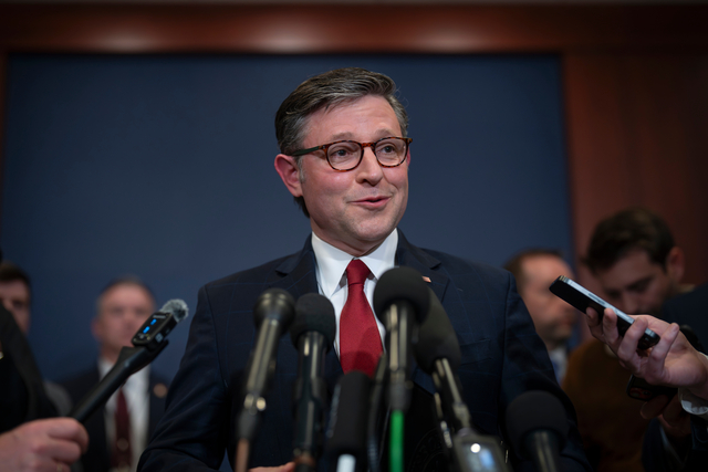 마이크 존슨 미국 하원의장. AP 연합뉴스