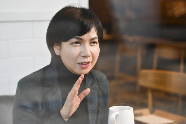 김선아 지휘자. 백동현 기자