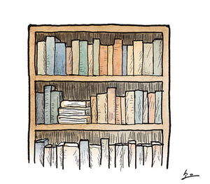 책장의 책들과 인연 끊기[살며 생각하며]