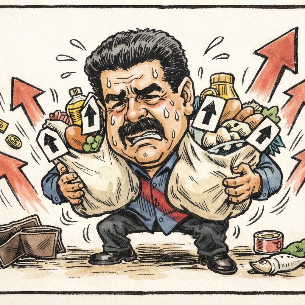 ‘마두로 축출’ 베네수엘라, 작년 물가 475% 폭등…세계 최고 인플레이션